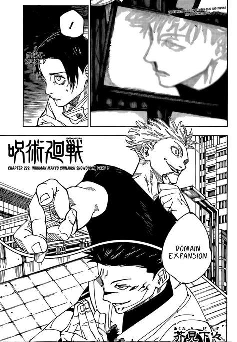 jujutsu kaisen chapter 229|Read Jujutsu Kaisen Manga Free